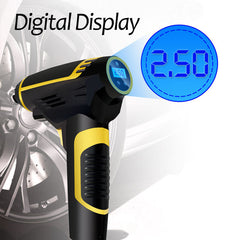 Automatic Portable Handheld Digital LED Smart Car Air Compressor Pump - Dave Martin Signature Collection