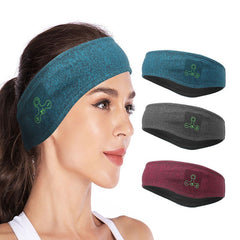 New Wireless Bluetooth V5.0 Sports Headband With Music Call Stereo Shading Sleep Headscarf - Dave Martin Signature Collection