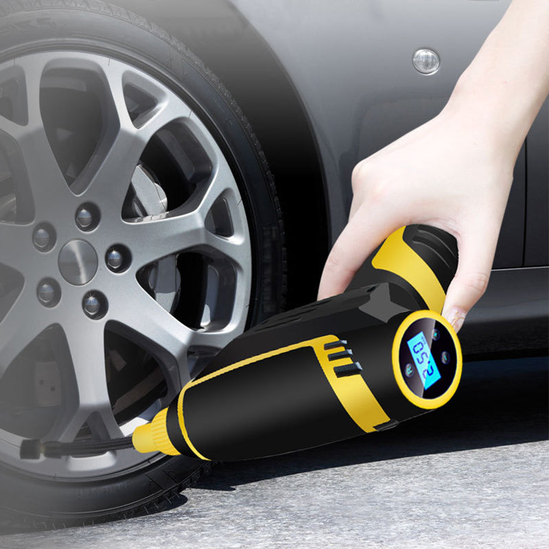 Automatic Portable Handheld Digital LED Smart Car Air Compressor Pump - Dave Martin Signature Collection