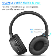 Noise Cancelling Folding Wireless Headset Headset - Dave Martin Signature Collection