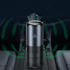 Car Air Purifier Ionizer Negative Ion Aluminum Alloy Car Air Freshener Activated Carbon Formaldehyde Auto Air Clean Accessories - Dave Martin Signature Collection